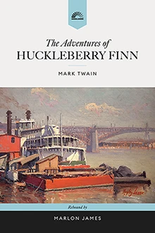 Book cover of The Adventures of Huckleberry Finn