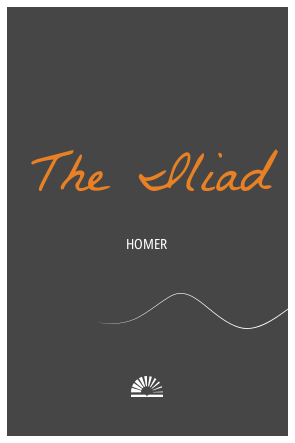 Book cover of The Iliad