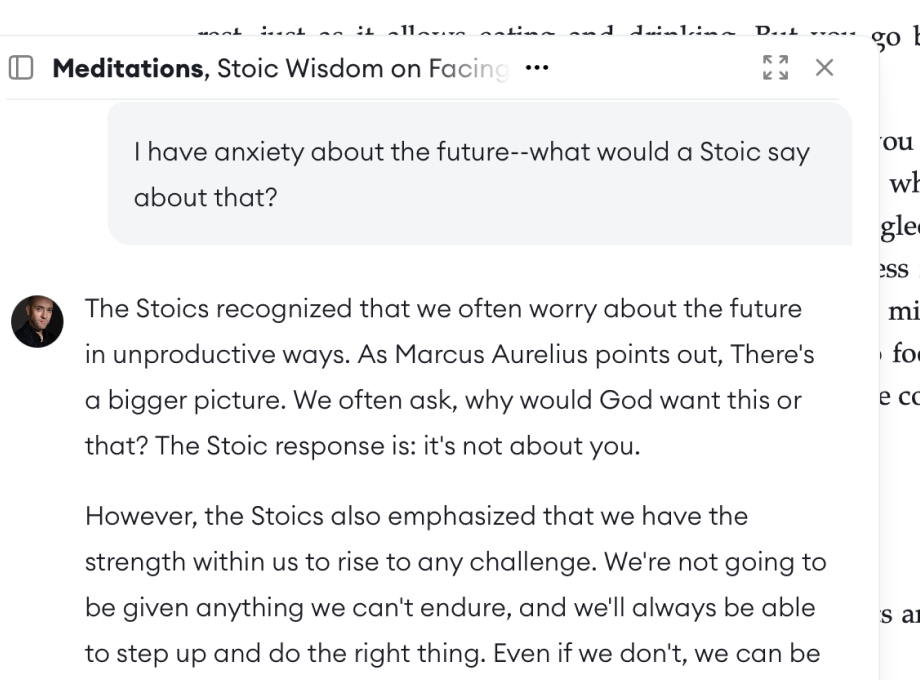 Rebind chat interface